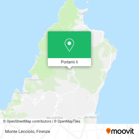 Mappa Monte Lecciolo