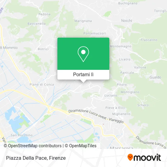 Mappa Piazza Della Pace