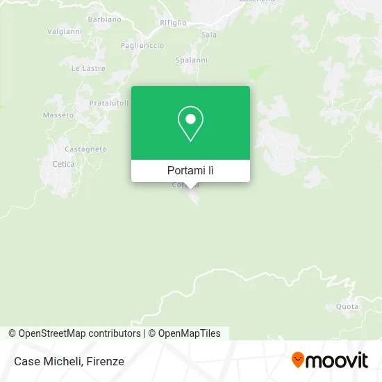 Mappa Case Micheli