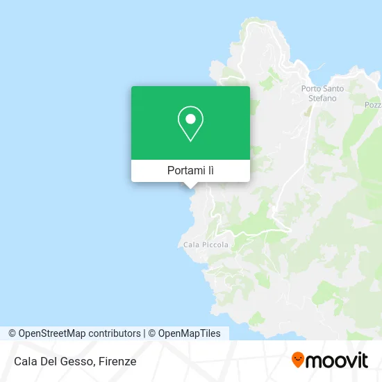 Mappa Cala Del Gesso