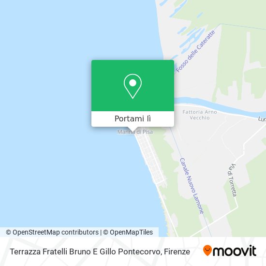 Mappa Terrazza Fratelli Bruno E Gillo Pontecorvo