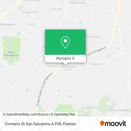 Mappa Cimitero Di San Salvatore A Pilli