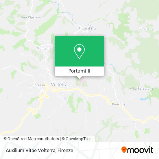 Mappa Auxilium Vitae Volterra