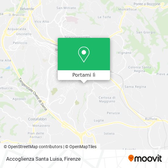 Mappa Accoglienza Santa Luisa