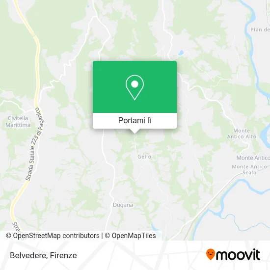 Mappa Belvedere