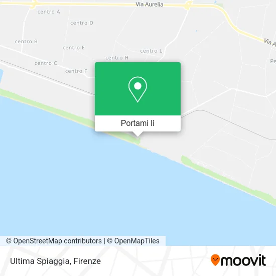 Mappa Ultima Spiaggia