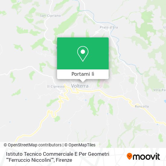 Mappa Istituto Tecnico Commerciale E Per Geometri ""Ferruccio Niccolini""