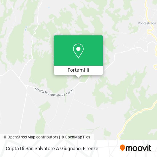 Mappa Cripta Di San Salvatore A Giugnano