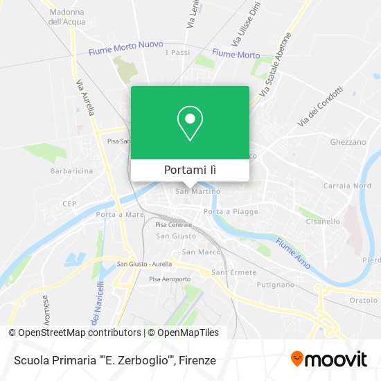 Mappa Scuola Primaria ""E. Zerboglio""