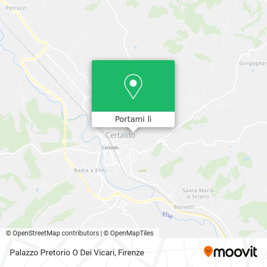 Mappa Palazzo Pretorio O Dei Vicari