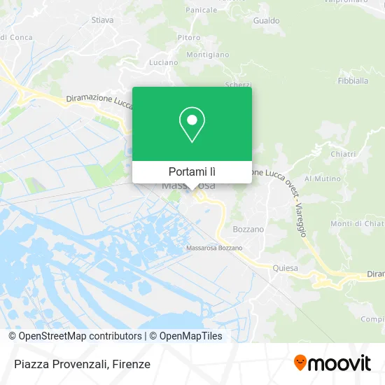 Mappa Piazza Provenzali