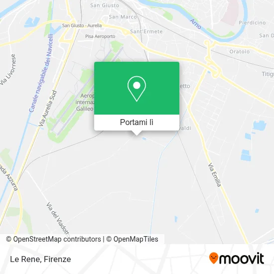 Mappa Le Rene