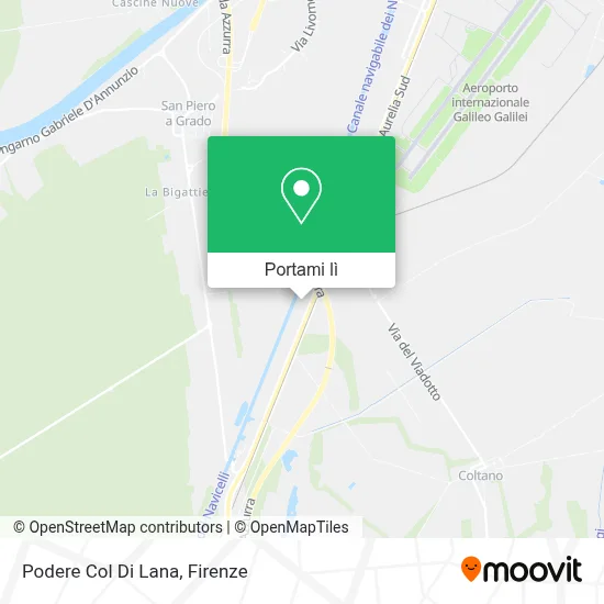 Mappa Podere Col Di Lana