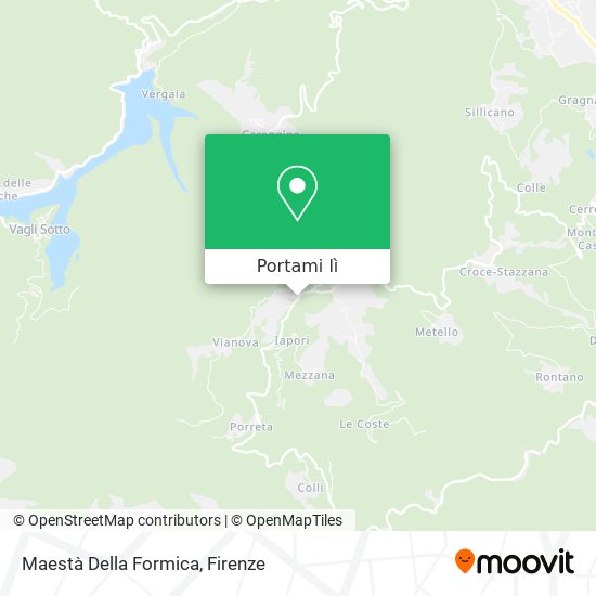 Mappa Maestà Della Formica