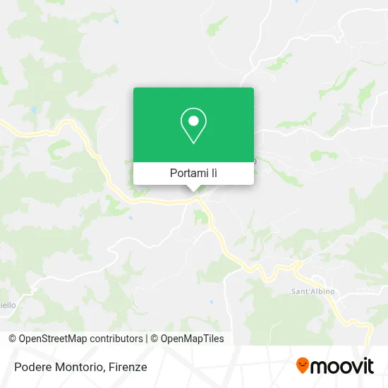 Mappa Podere Montorio