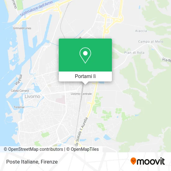 Mappa Poste Italiane