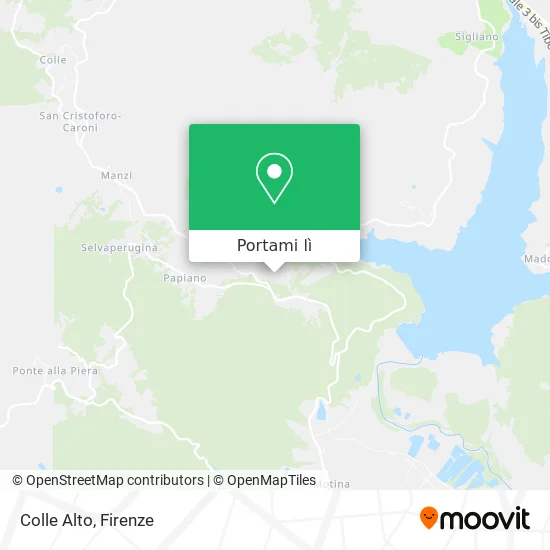 Mappa Colle Alto