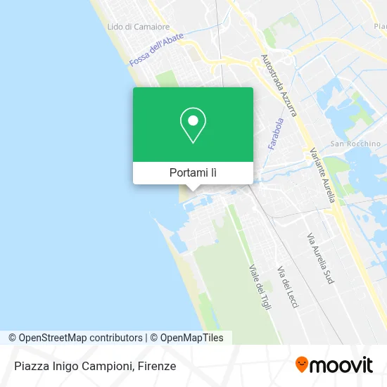 Mappa Piazza Inigo Campioni