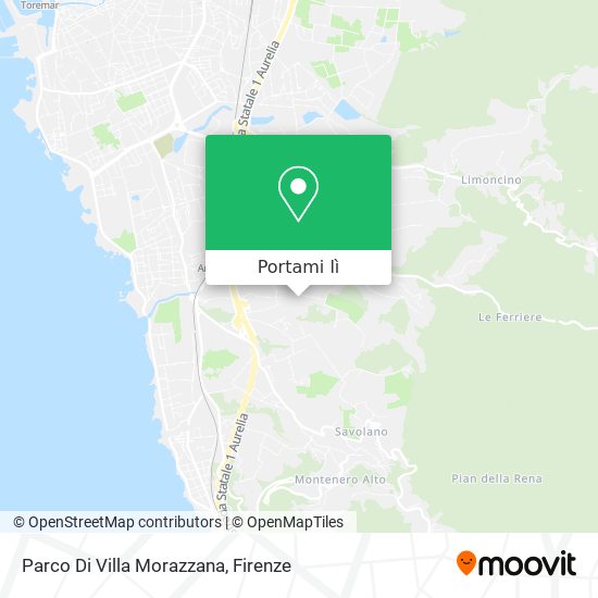 Mappa Parco Di Villa Morazzana