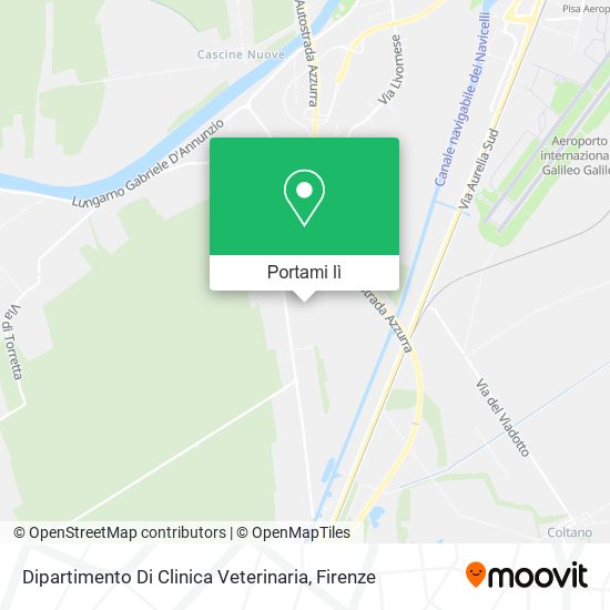 Mappa Dipartimento Di Clinica Veterinaria