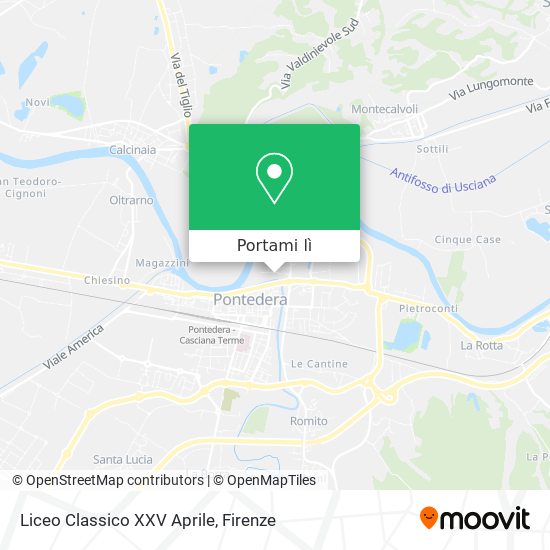 Mappa Liceo Classico XXV Aprile