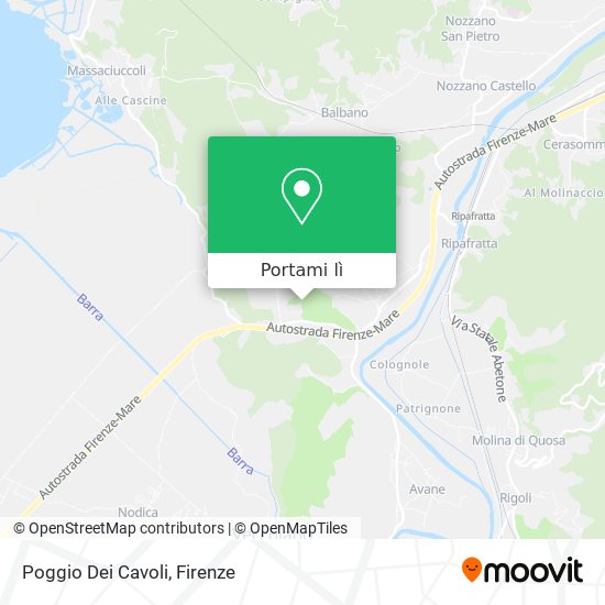 Mappa Poggio Dei Cavoli