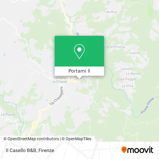 Mappa Il Casello B&B