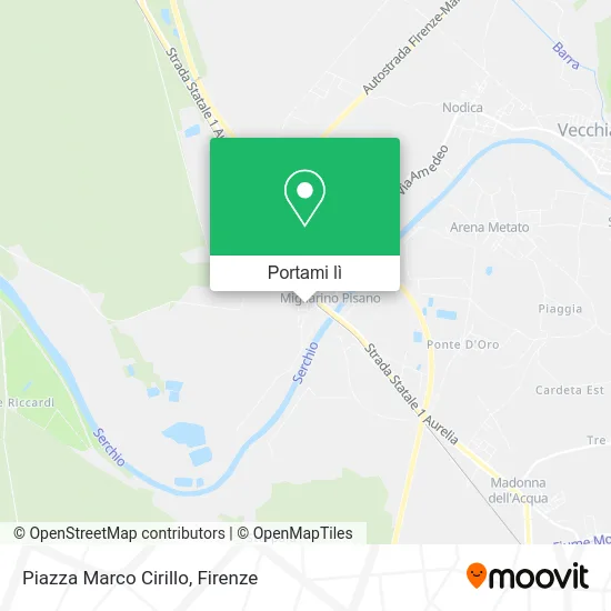 Mappa Piazza Marco Cirillo