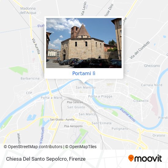 Mappa Chiesa Del Santo Sepolcro