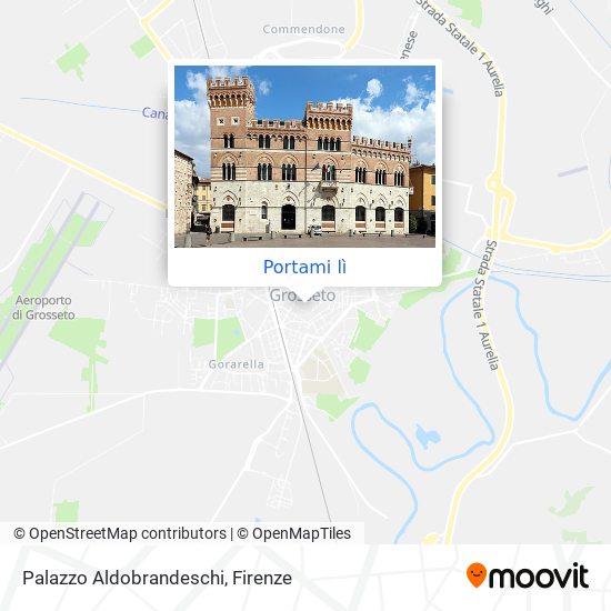 Mappa Palazzo Aldobrandeschi