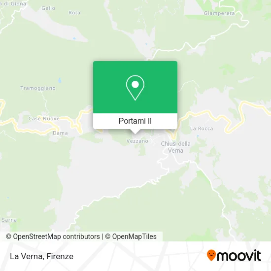 Mappa La Verna