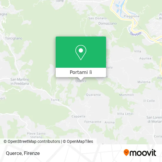 Mappa Querce