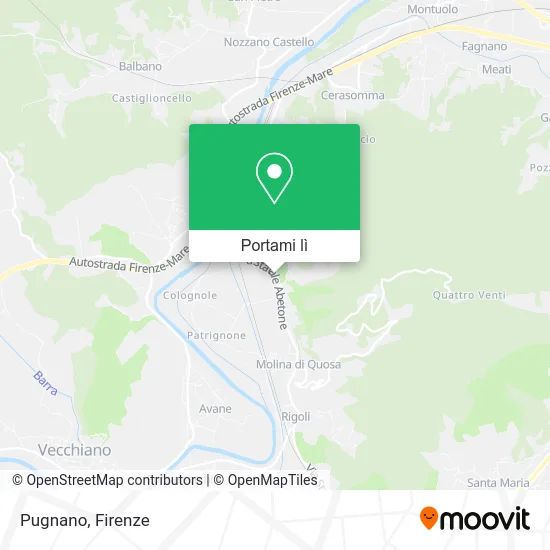 Mappa Pugnano