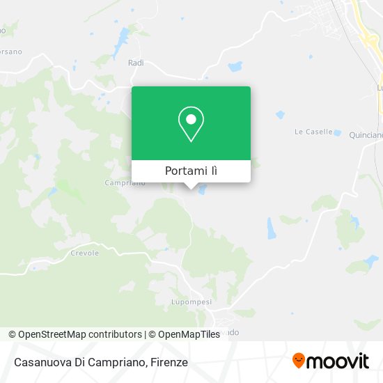 Mappa Casanuova Di Campriano