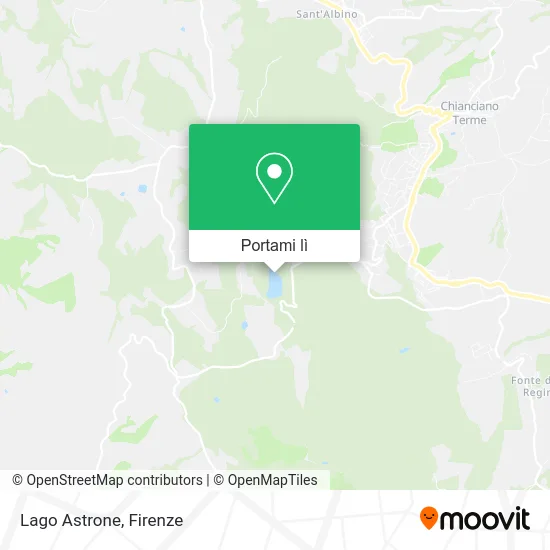 Mappa Lago Astrone