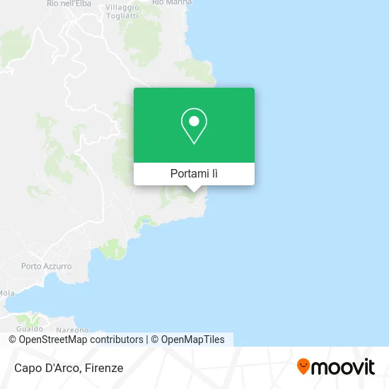Mappa Capo D'Arco