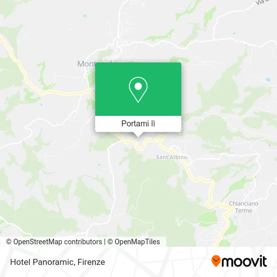 Mappa Hotel Panoramic