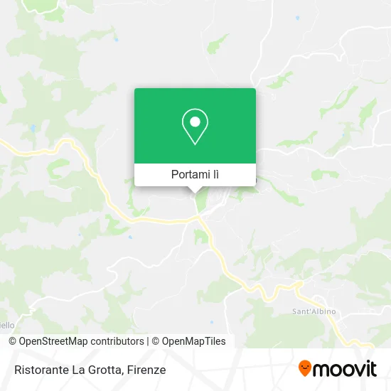 Mappa Ristorante La Grotta