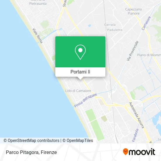 Mappa Parco Pitagora