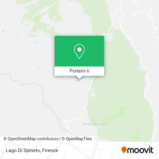 Mappa Lago Di Spineto