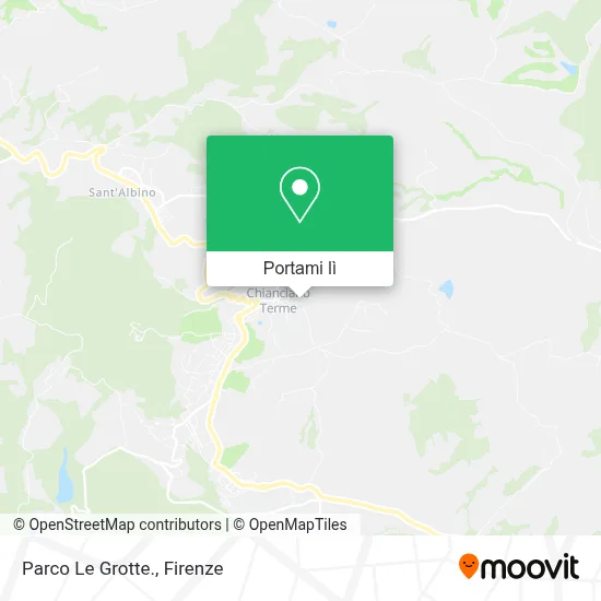 Mappa Parco Le Grotte.