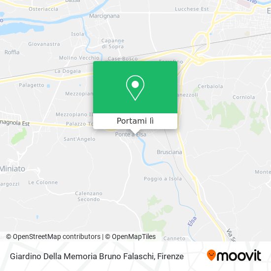 Mappa Giardino Della Memoria Bruno Falaschi