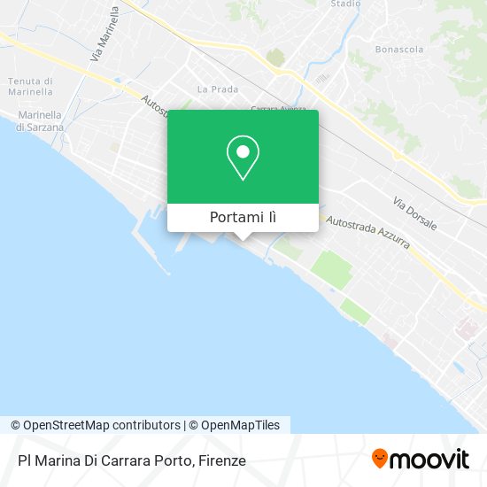 Mappa Pl Marina Di Carrara Porto