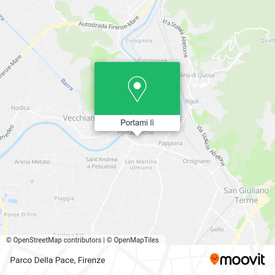 Mappa Parco Della Pace