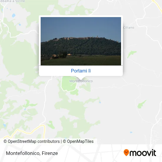Mappa Montefollonico