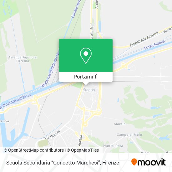 Mappa Scuola Secondaria “Concetto Marchesi”