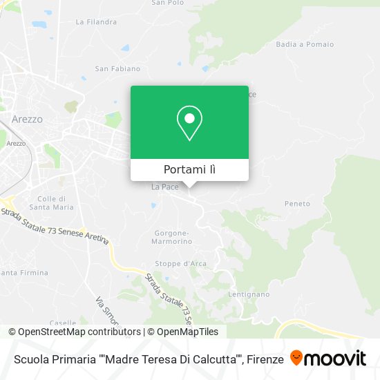 Mappa Scuola Primaria ""Madre Teresa Di Calcutta""