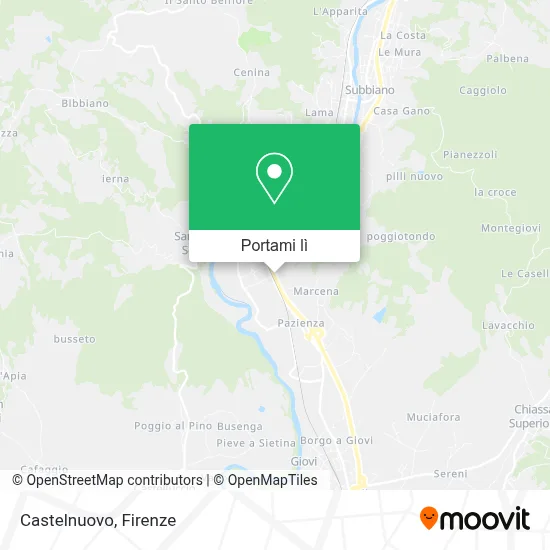 Mappa Castelnuovo
