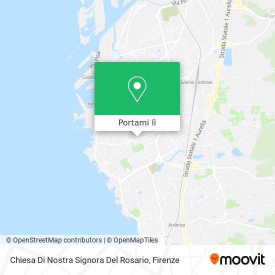 Mappa Chiesa Di Nostra Signora Del Rosario