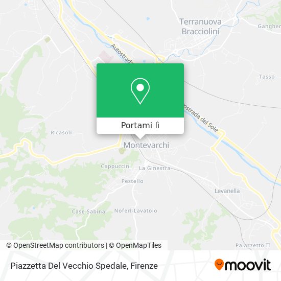 Mappa Piazzetta Del Vecchio Spedale